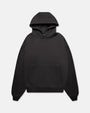 BLANK BUTTON HOODIE BLACK