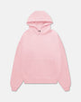 BLANK BUTTON HOODIE BUBBLE GUM WASHED