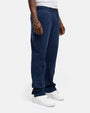 BLANK STRAIGHT SWEATPANTS NAVY WASHED